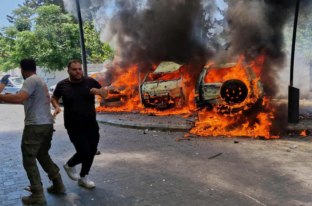 Iran responds to a second day of US strikes by firing at Gulf states and Jordan