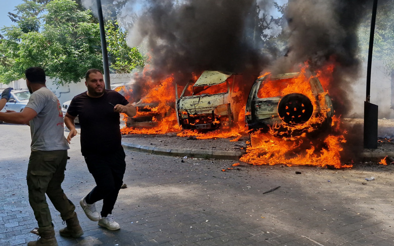 Iran responds to a second day of US strikes by firing at Gulf states and Jordan