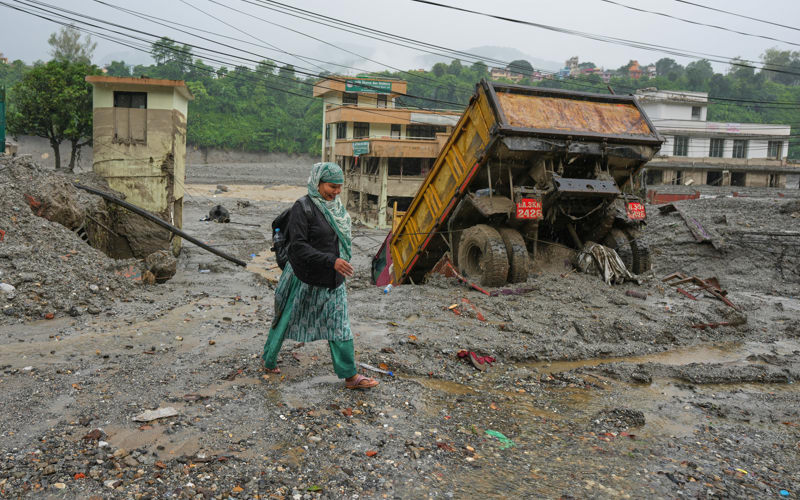 Nepal-China flood survivors reach safe areas as families await news of nearly 3,000 missing