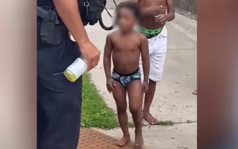 Reporter: Sad, viral video shows 'abandoned' black children