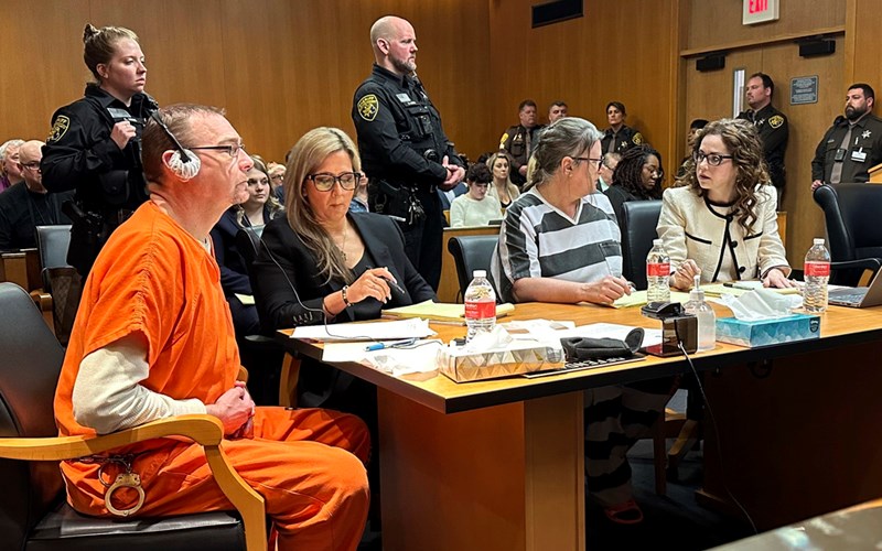 Parents of Michigan school shooter get 10 to 15 year prison terms