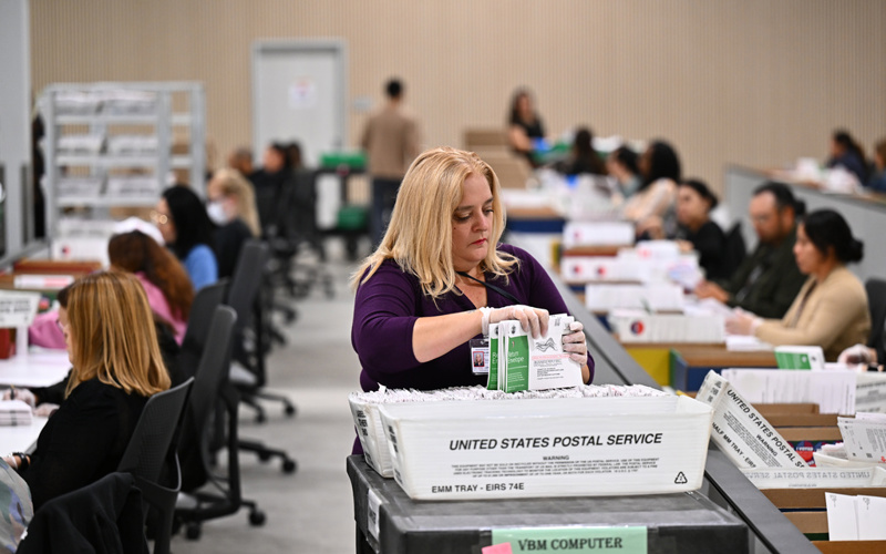 Judge removes one hurdle for Trump mail voting order