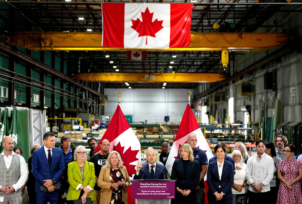 Canada fires back in trade war moves with Trump