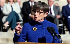 After veto, Kansas guv slammed for 'allegiance to abortion' 