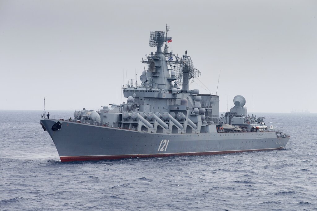 Russia loses warship, says attacks on Kyiv will increase
