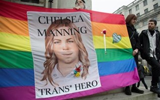 "Chelsea" Manning banner