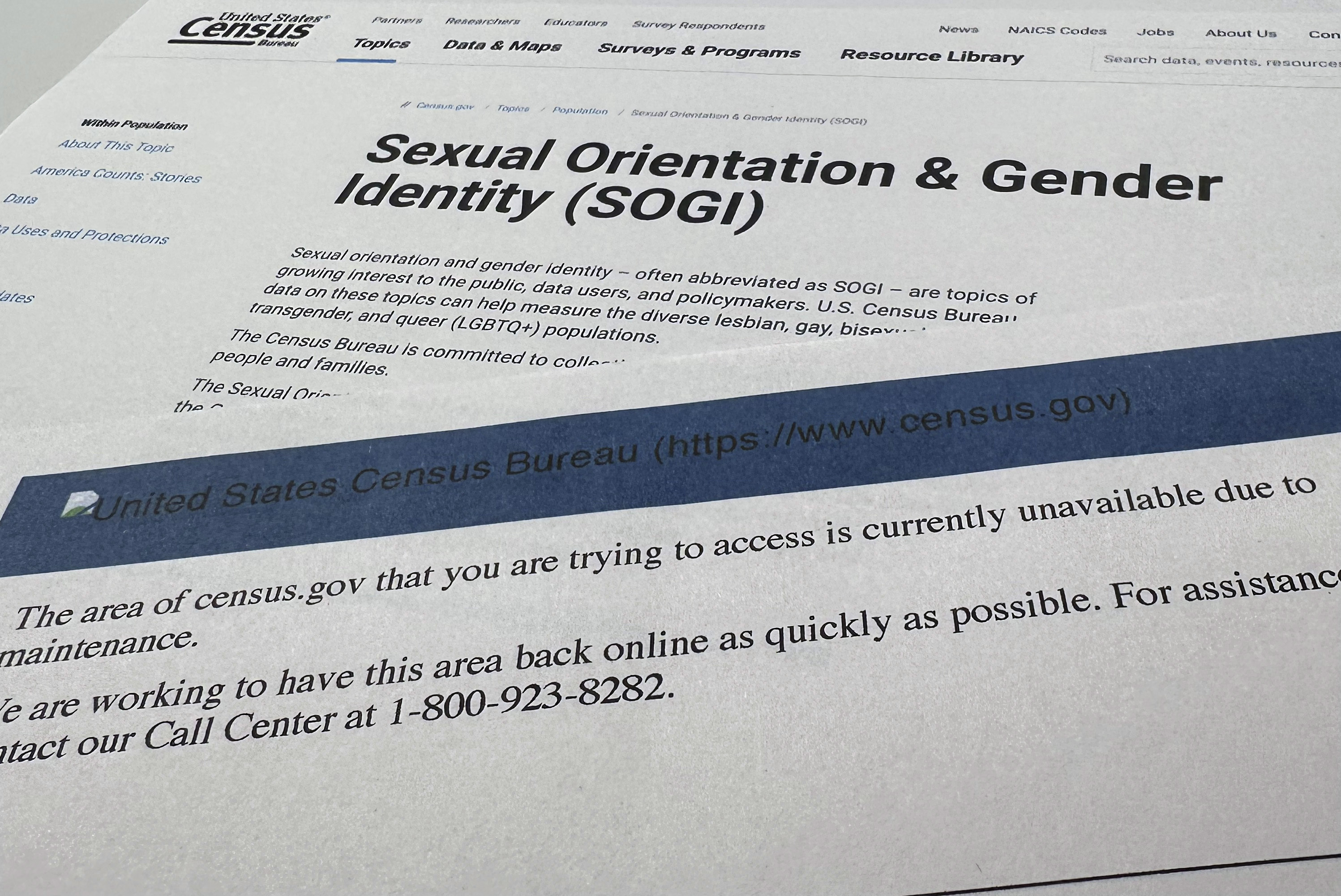 Health data, entire pages wiped from federal websites as Trump officials target 'gender ideology'