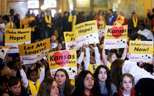 Kansas Republicans say it's time for school choice