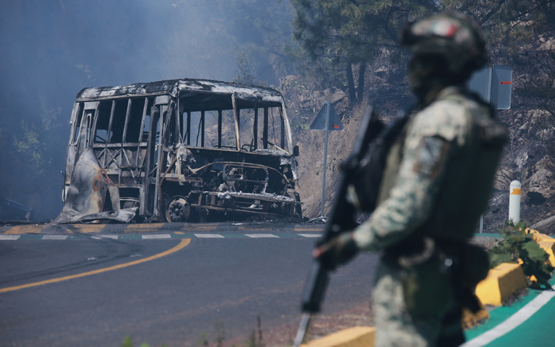 Mexico fears more violence after army kills leader of powerful Jalisco cartel