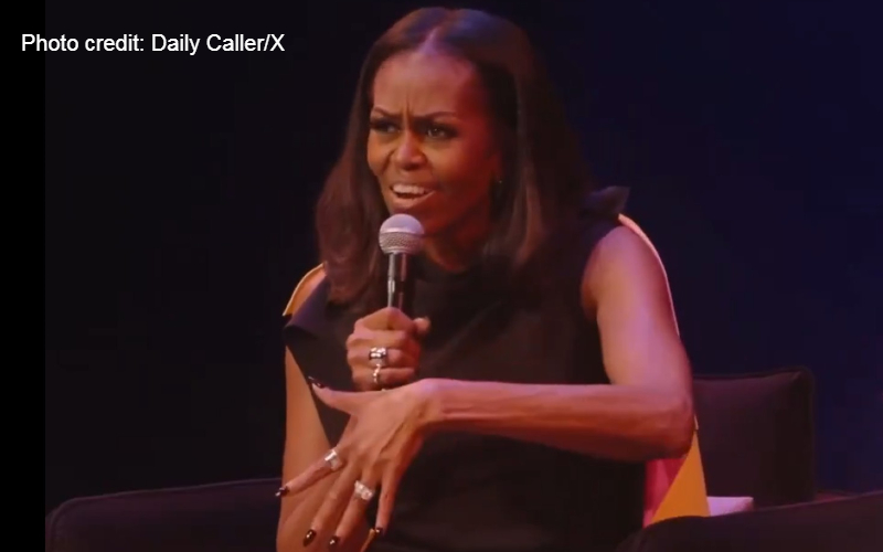 When the former First Lady speaks, it's like fancy fingernails on chalkboard