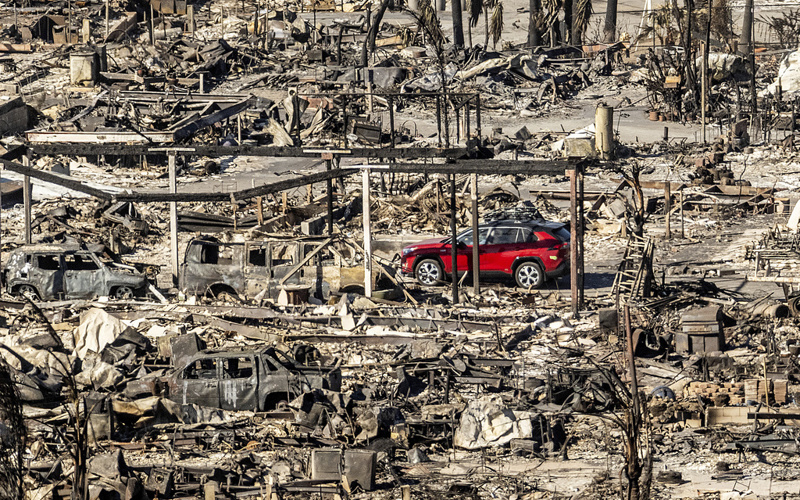 Los Angeles wildfire death toll surges to 24 as firefighters brace for more fierce winds