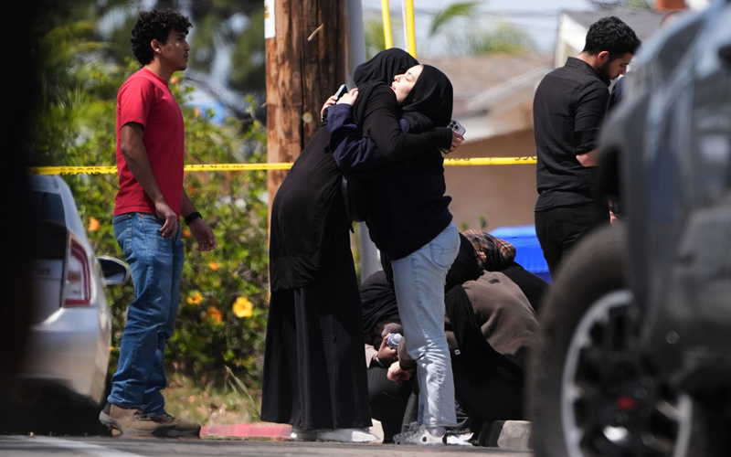 Teenage gunmen open fire on San Diego mosque, killing 3 men and then themselves