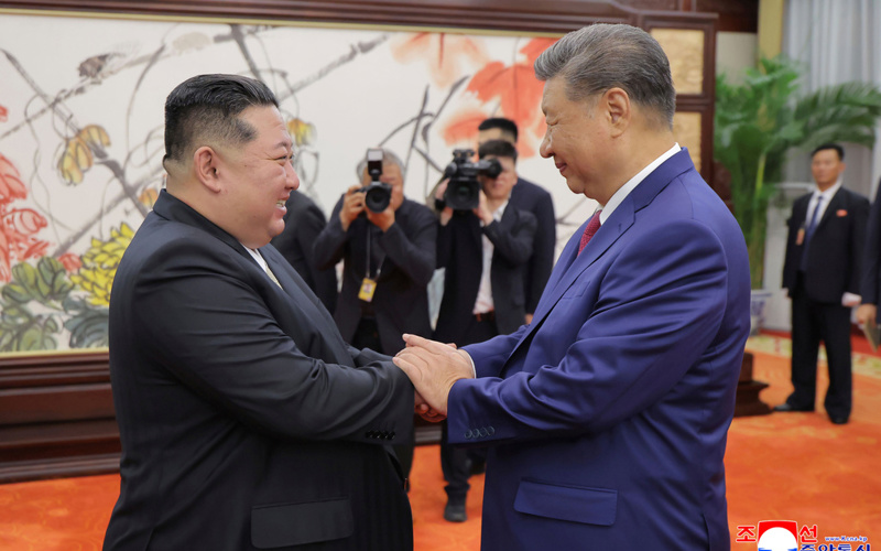 Xi and Kim express hopes for greater ties between China and North Korea