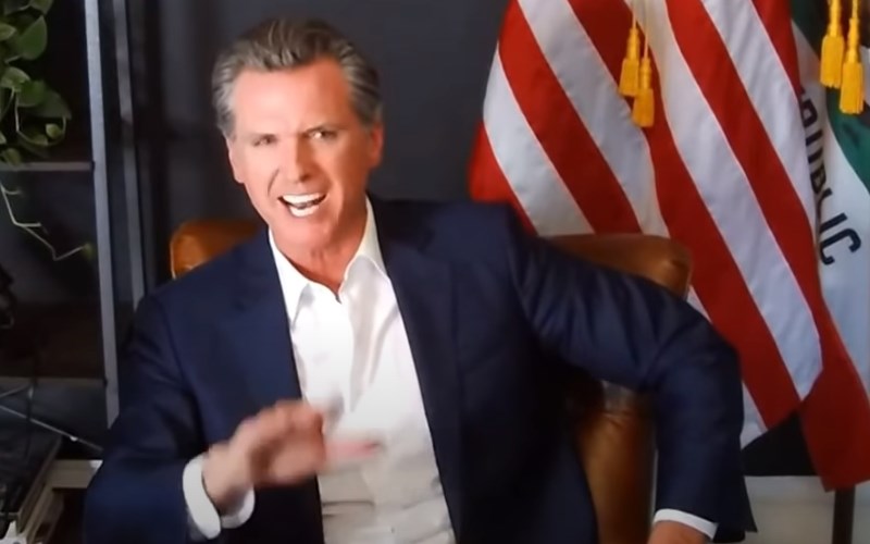 Governor angrily insists he cares about state ready to give him California-style heave-ho