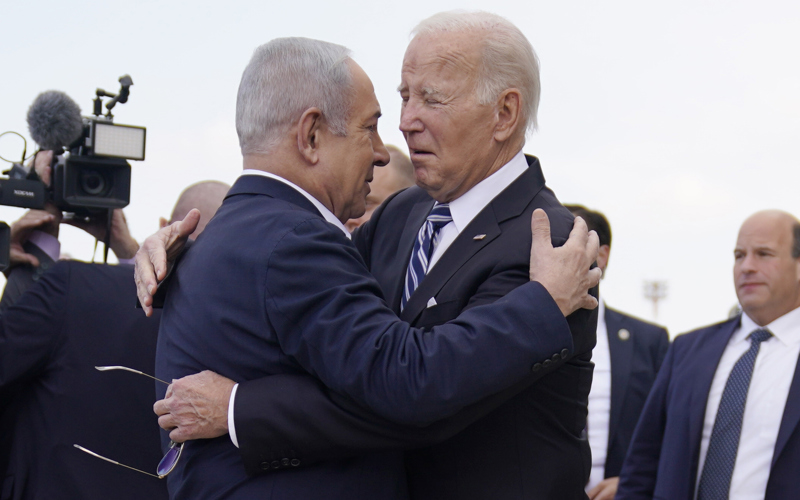 Biden ripped for paying 'lip service' re: Israel's survival