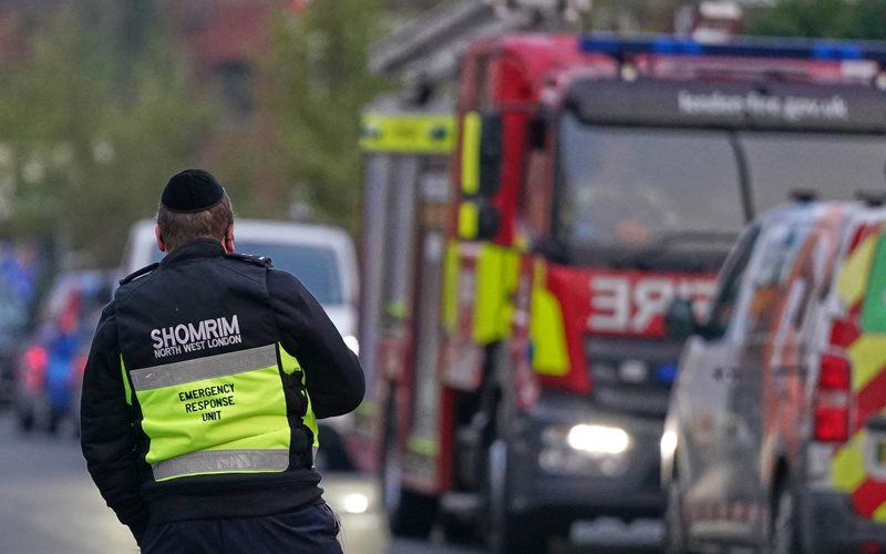 UK counter-terror police probe ambulance fires as antisemitic attack