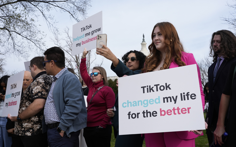 TikTok creators left in limbo while awaiting decision on potential platform ban