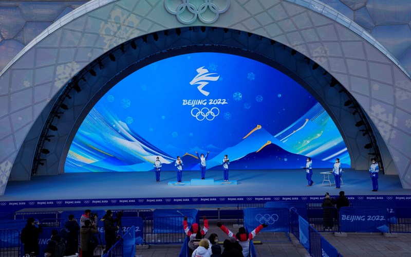 IOC major sponsors mostly muted in runup to Beijing Olympics
