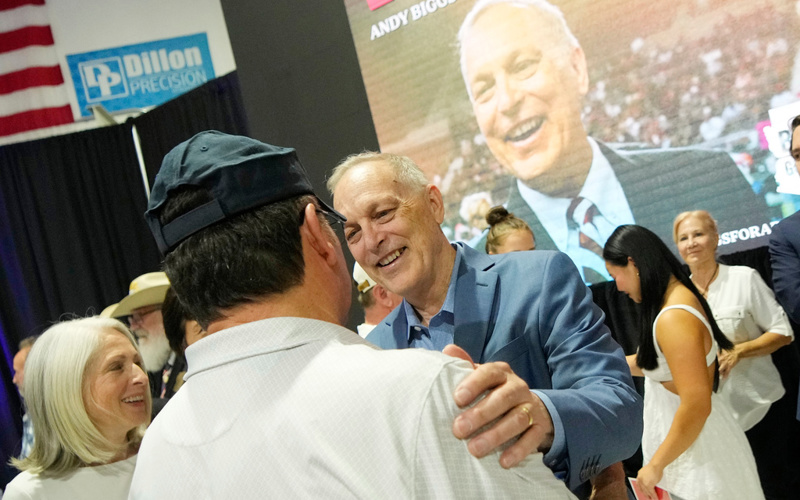 Andy Biggs wins Republican nomination to challenge Democrat Katie Hobbs for Arizona governor