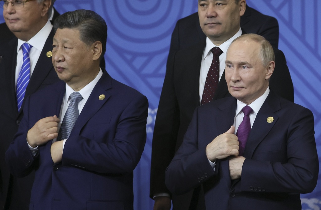 Putin presides over BRICS summit seeking to expand Russia's clout