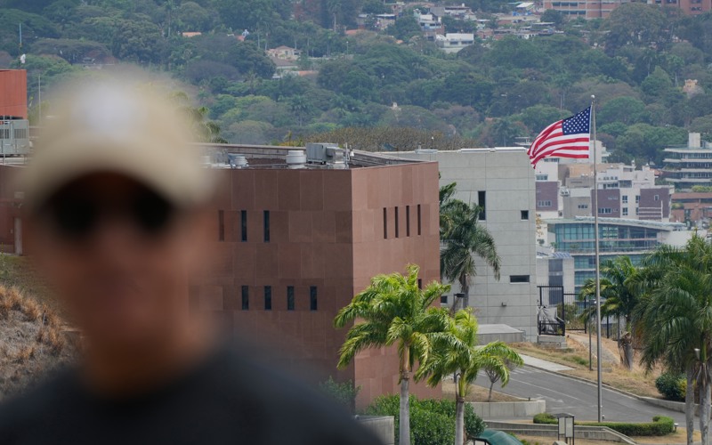 American flag raised at US Embassy in Venezuela for the 1st time since 2019