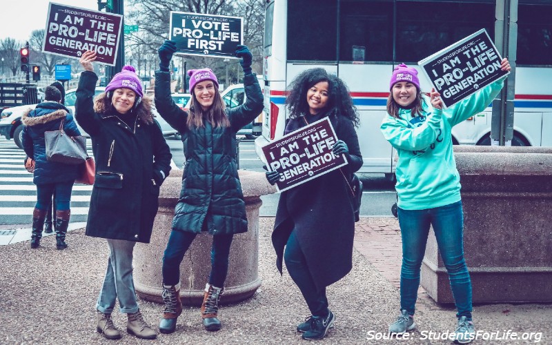 Pro-life students see threats, protests as chance to share truth