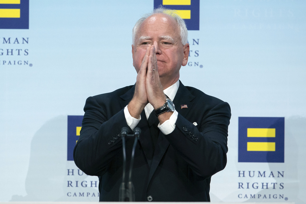 Tim Walz tells homosexual activists Kamala Harris will advance their cause if elected president