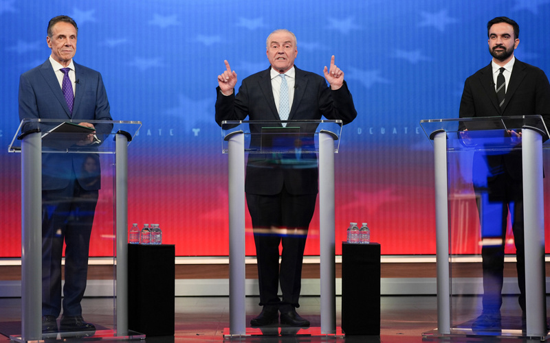 Mamdani and Cuomo face off as New York City chooses new mayor, while Sliwa hopes for an upset