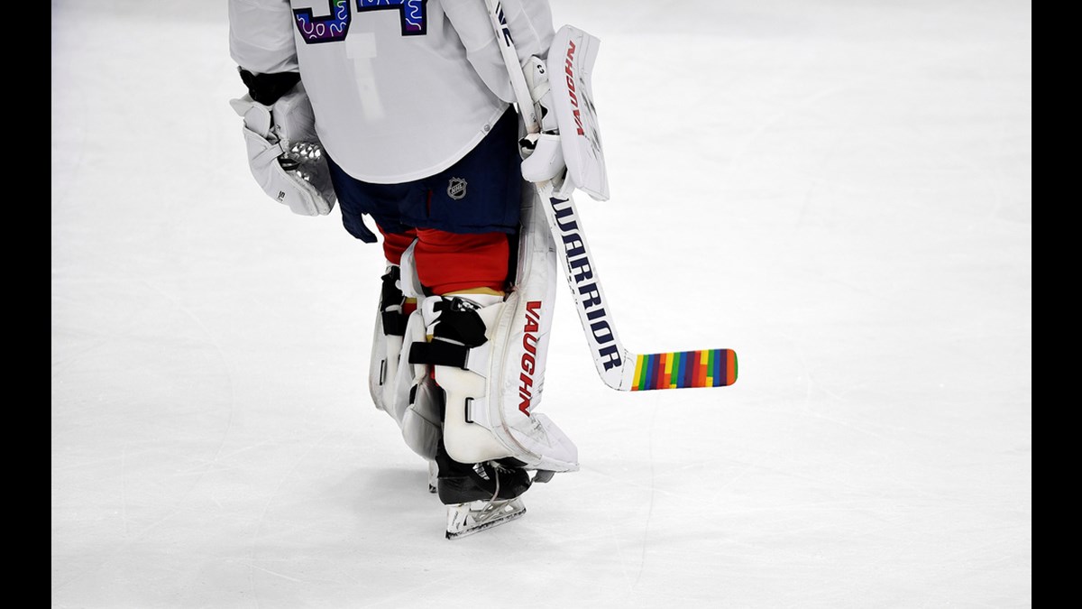 This Florida Panthers player used Pride Tape for an entire game - Outsports