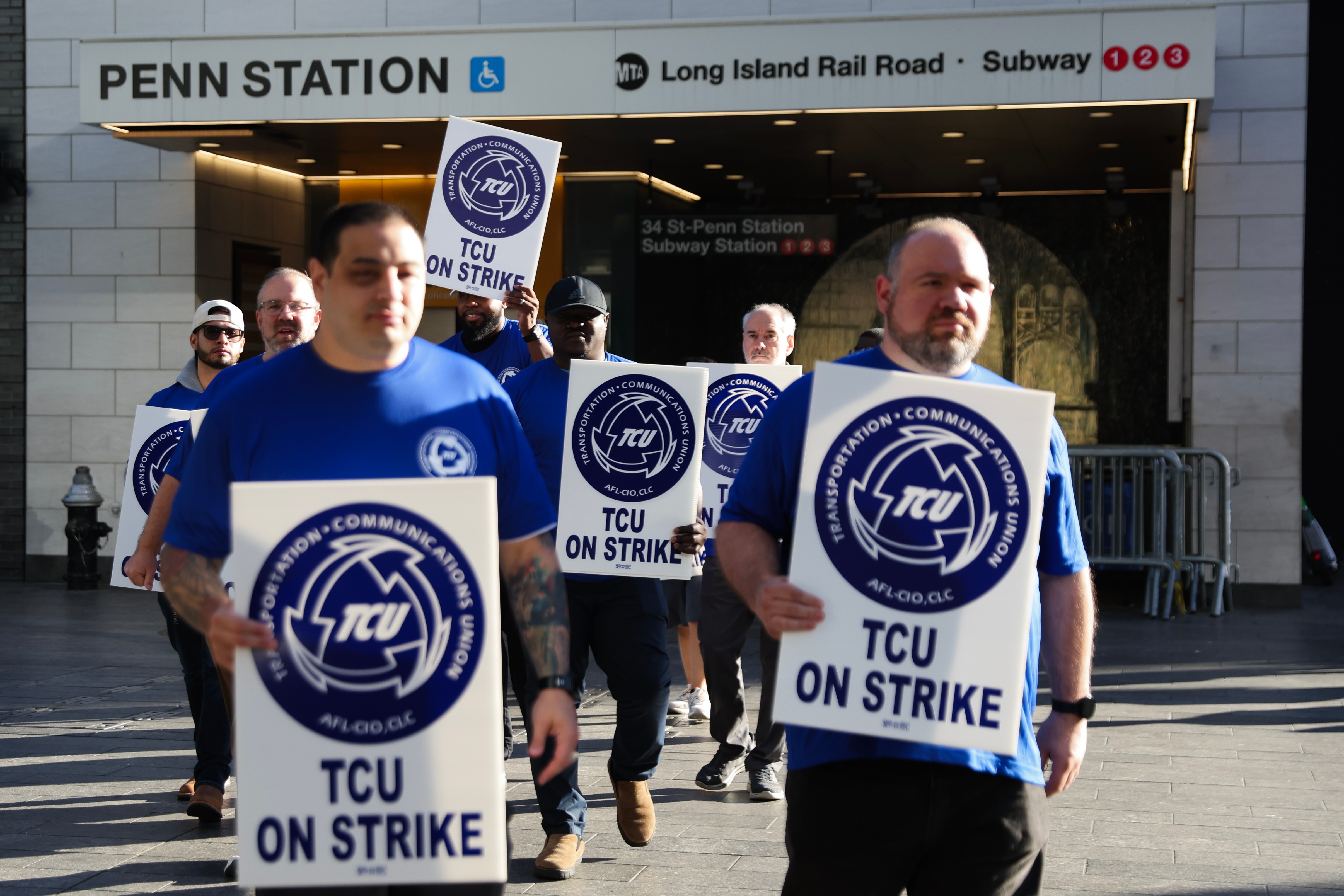 North America’s largest commuter rail system shuts down as workers strike
