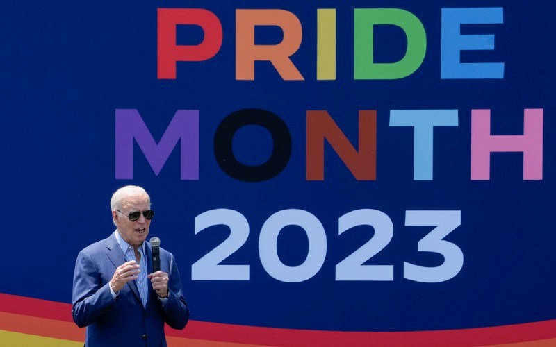 Biden assures 'Pride' gathering his administration has their back
