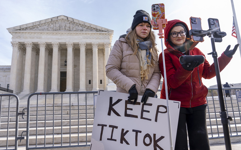 Supreme Court upholds law banning TikTok if it's not sold by its Chinese parent company