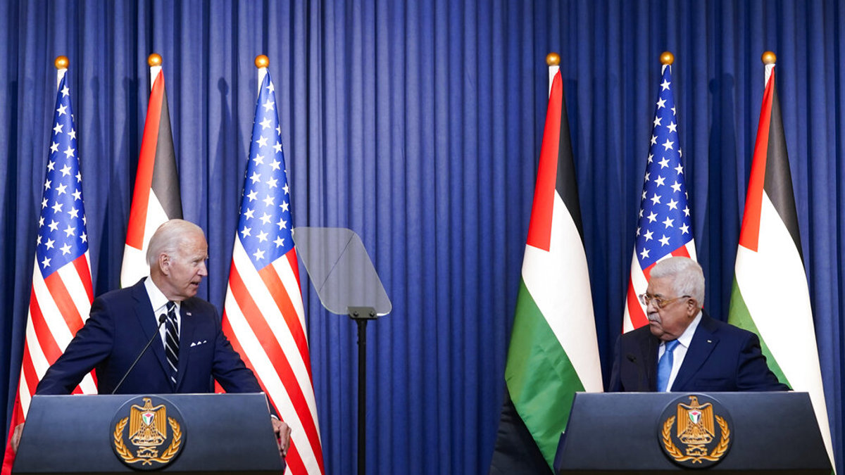 Biden visits West Bank...endorses two state solution - Vimarsana News