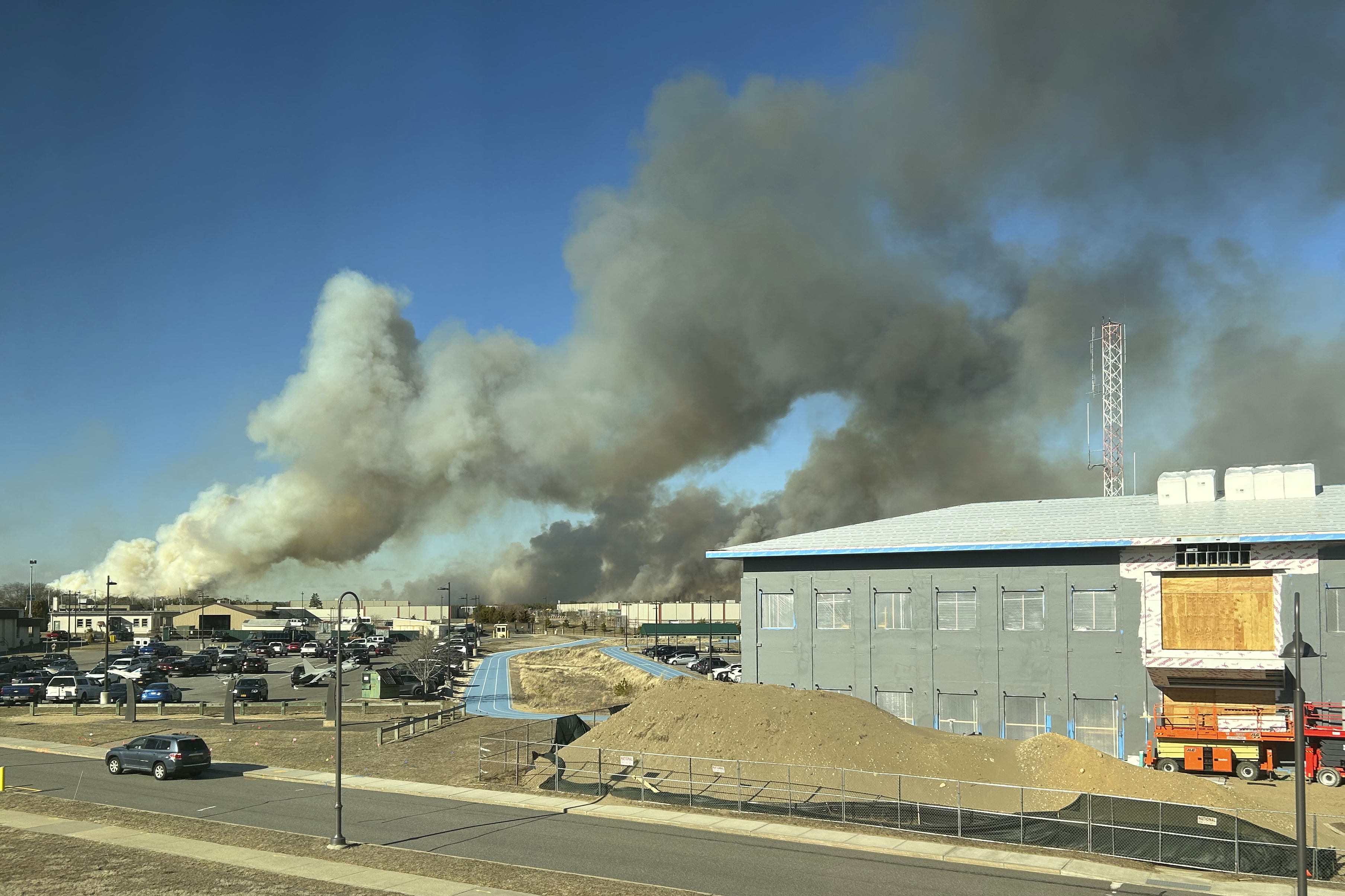 New York governor declares state of emergency for wind-driven brush fire on Long Island