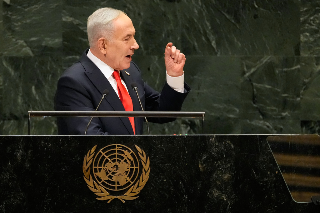 Netanyahu didn't hold back during his speech before UN General Assembly