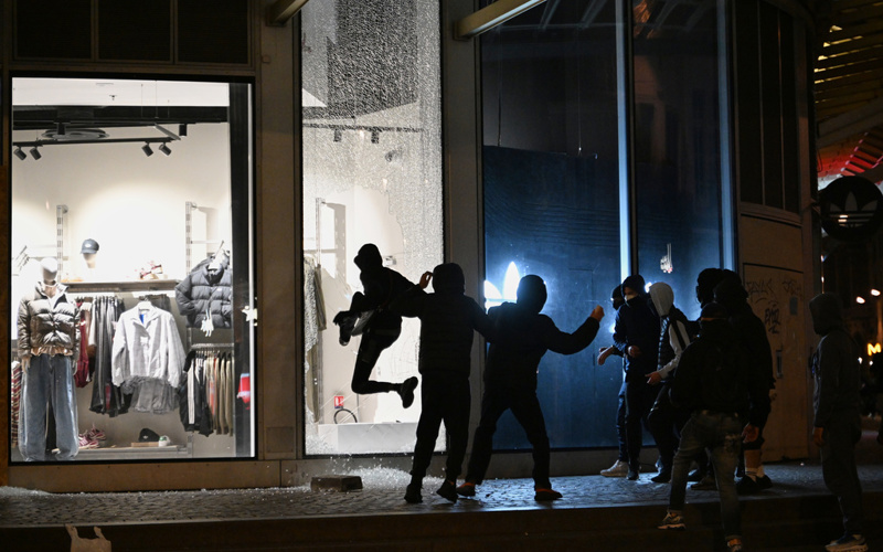 French government putting curfews in cities to curb rioting and looting