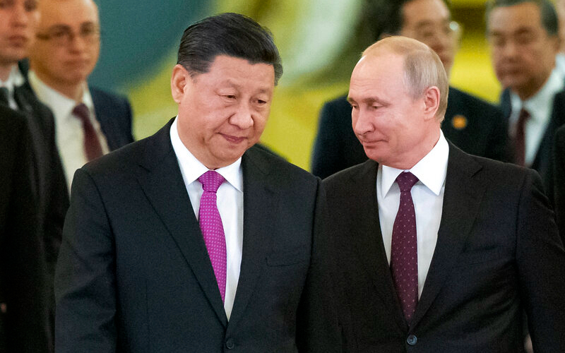Russia, weakened by war and the West, has opportunistic ally in China
