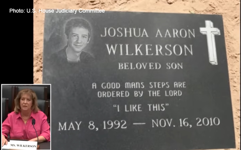 In front of grieving mothers, Dem rep calls hearing a political stunt