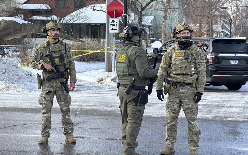 Homeland Security Secretary defends actions by ICE agent in Minneapolis shooting