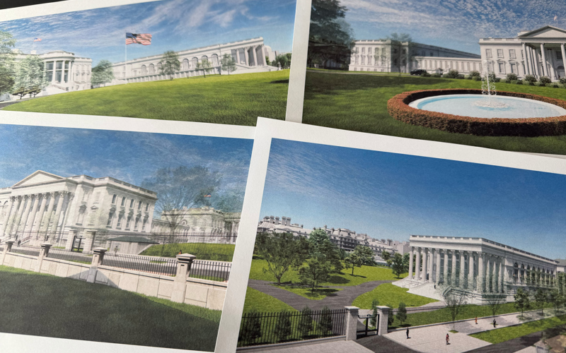 Trump administration asks appeals court to pause order halting White House ballroom construction