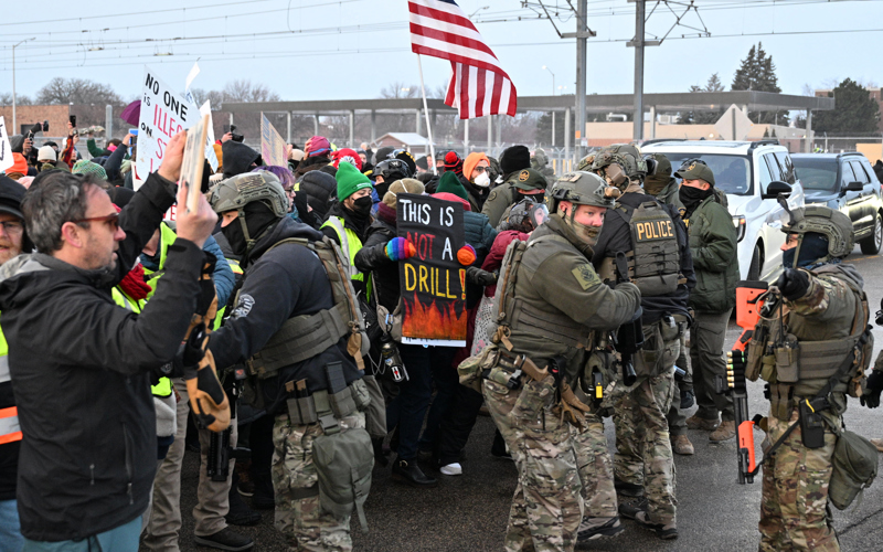 Protests against ICE planned across US after shootings in Minneapolis and Portland, Oregon