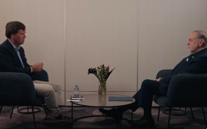 Carlson's discounting scripture, stirring anti-Israel base, says Starnes