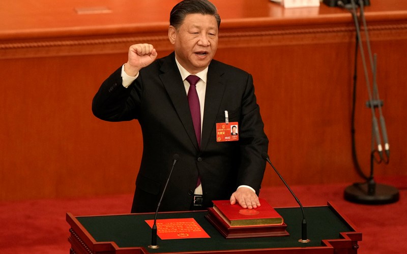 Xi awarded 3rd term as China's president, extending rule