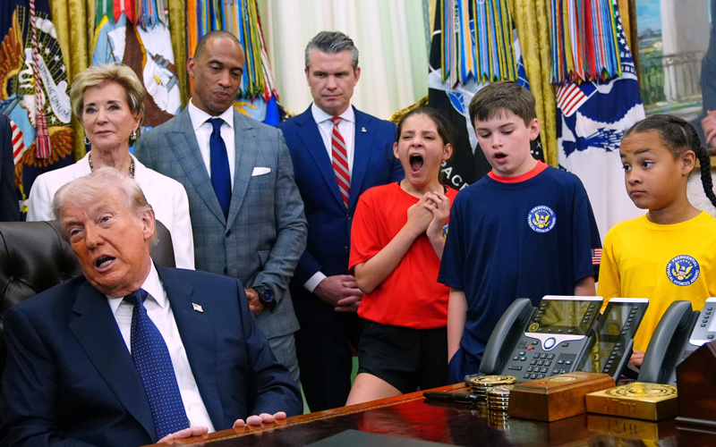The Presidential Physical Fitness Award is back as Trump revives annual fitness test in US schools