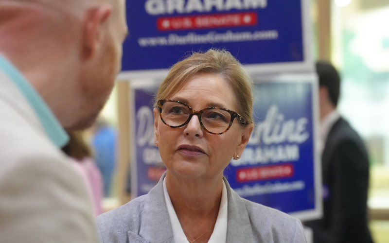 Darline Graham promotes Trump's agenda in her political debut ahead of special Senate primary