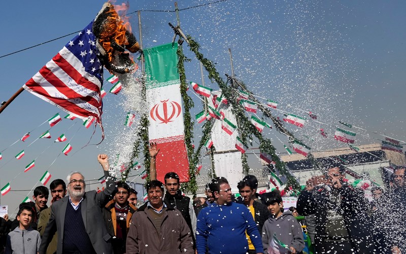Iran marks the 45th anniversary of the Islamic Revolution as tensions grip the wider Middle East
