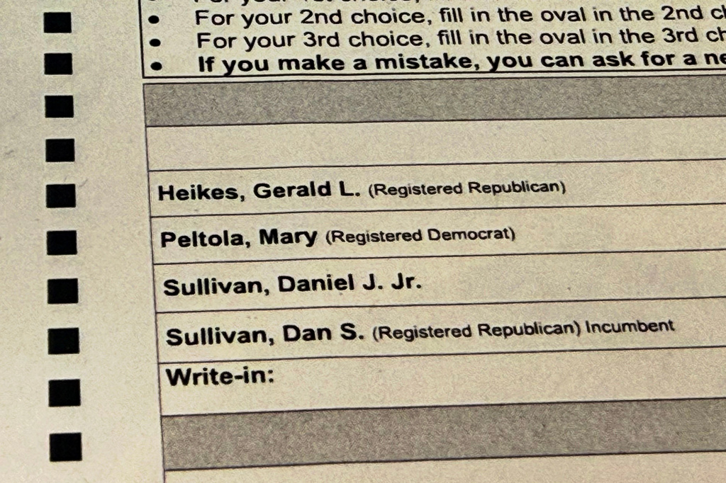 Report says Alaska Democrat Senate campaign deliberately tried to confuse voters