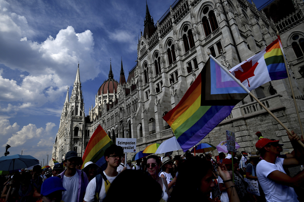 Hungary passes constitutional amendment to ban LGBTQ+ public events