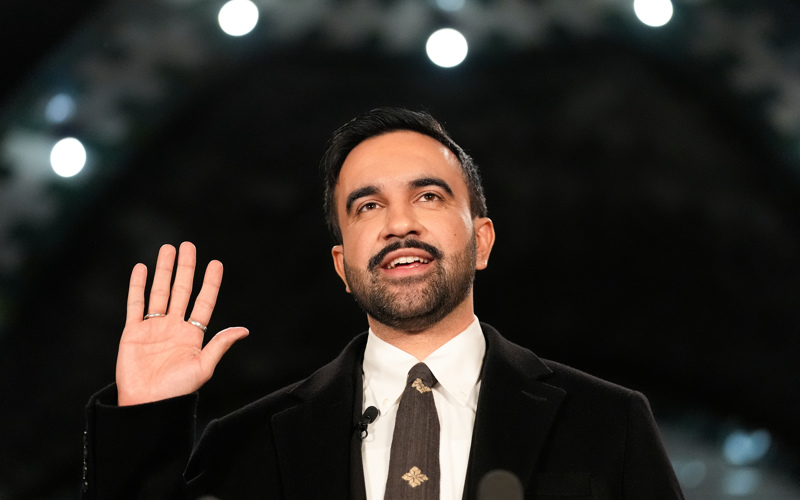 Zohran Mamdani sworn in as New York City mayor at historic subway station