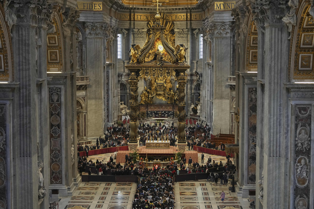 Trump joining other world leaders in Rome for pope's funeral